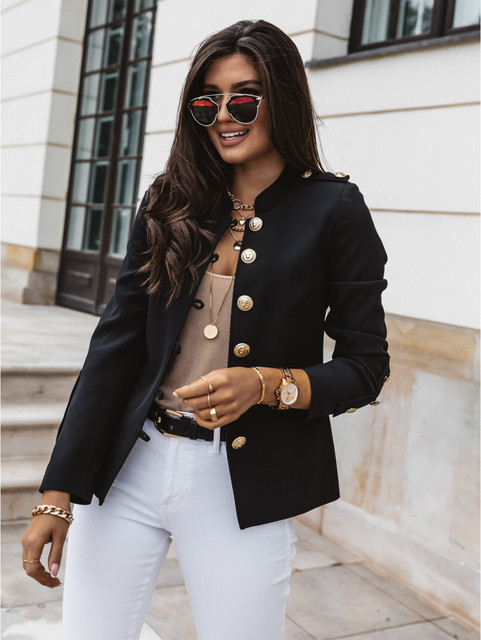 Blazer com Abotoamento Livin