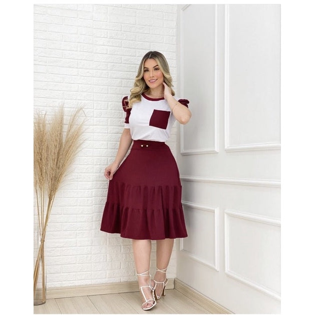 Conjunto Mariah - Moda Evangélica