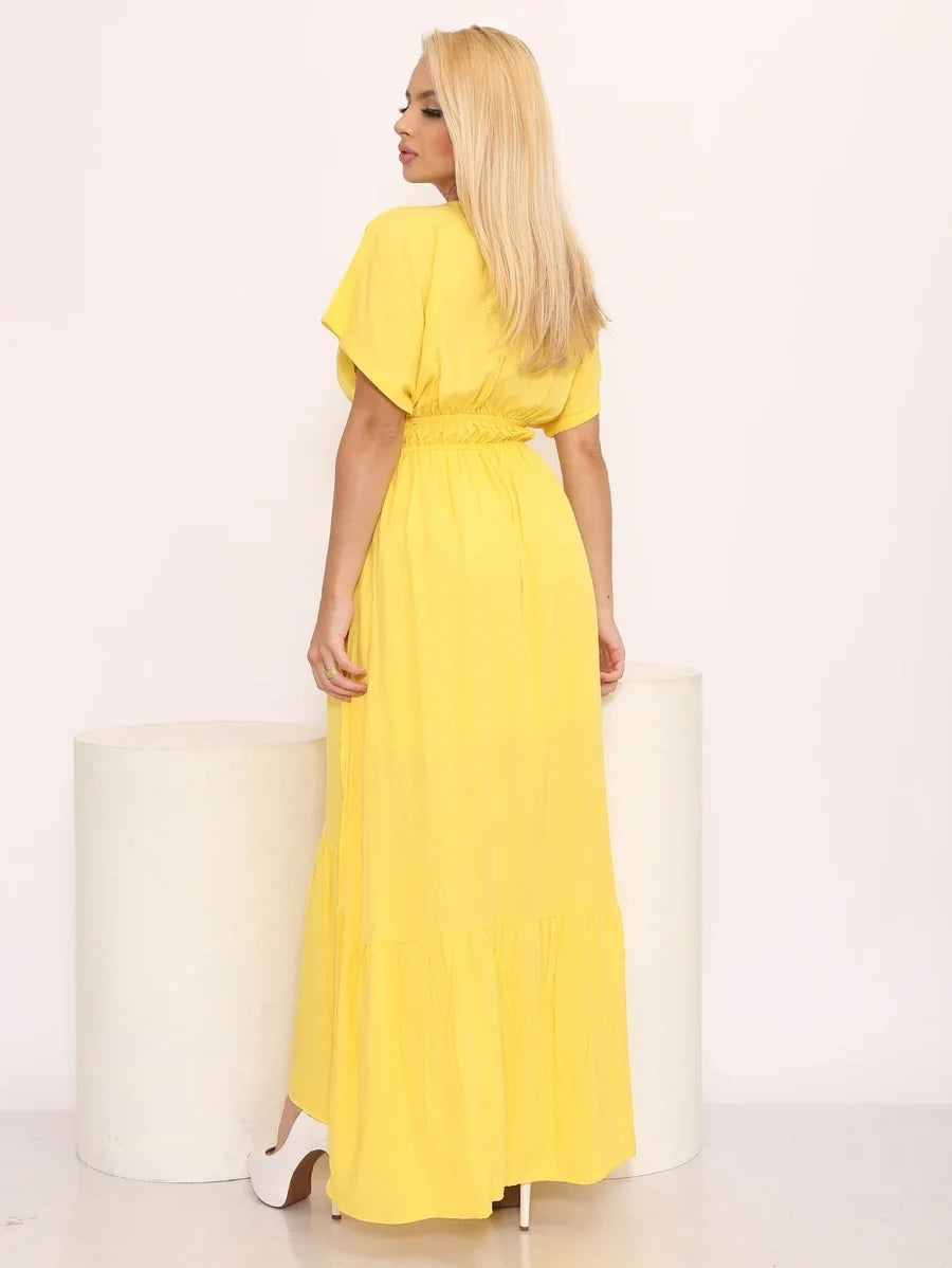 Vestido Feminino Longo Fluido Catarina