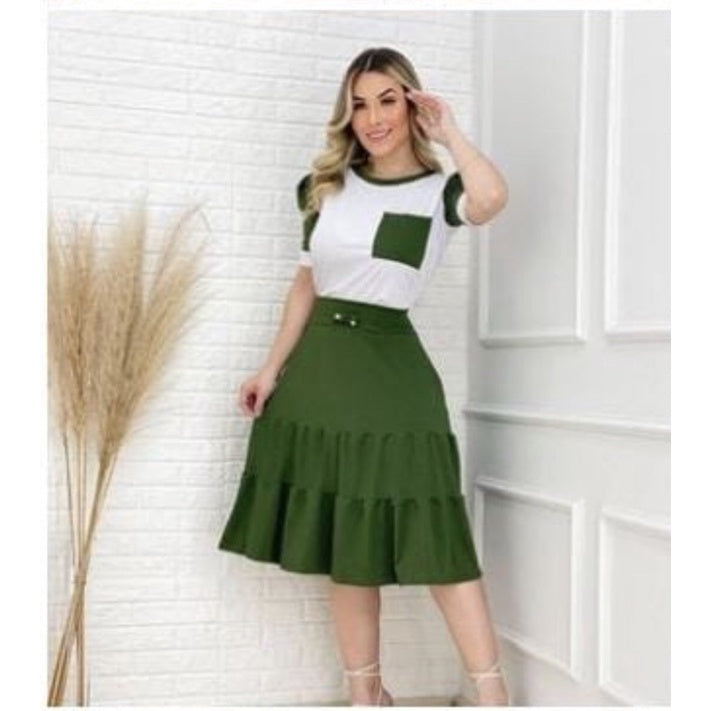 Conjunto Mariah - Moda Evangélica