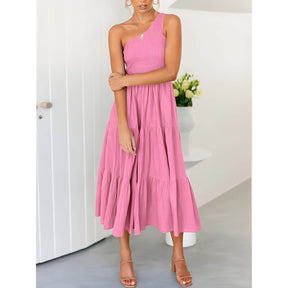 Vestido Mídi com Lástex Maelle