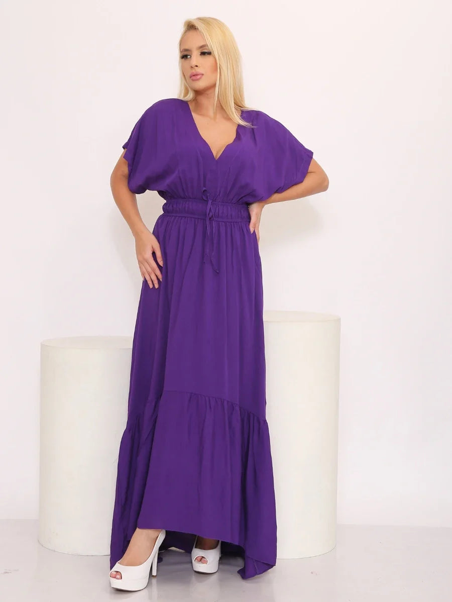 Vestido Feminino Longo Fluido Catarina