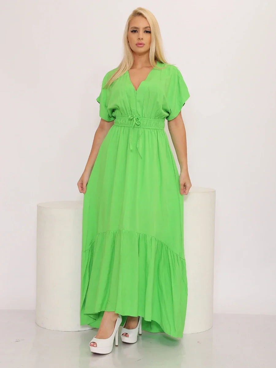 Vestido Feminino Longo Fluido Catarina