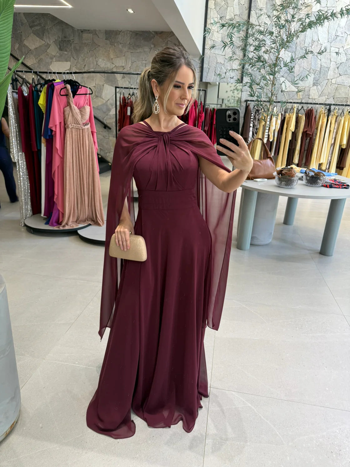 Vestido Anny Capa Removível