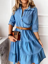 Vestido Mídi com Abotoamento Paragon