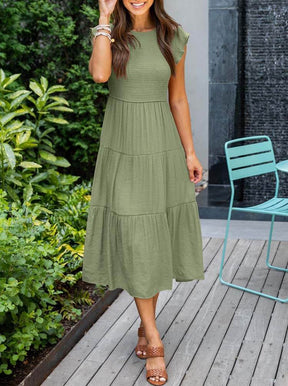 Vestido Mídi de Lástex Matilda