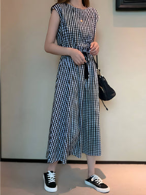 Vestido Mídi com Amarração Ruby