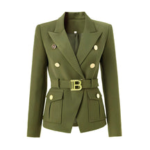Blazer Casual com Cinto Chaillot