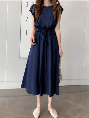 Vestido Mídi com Amarração Ruby